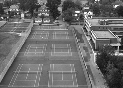 North Hall Wittenberg Tennis Courts