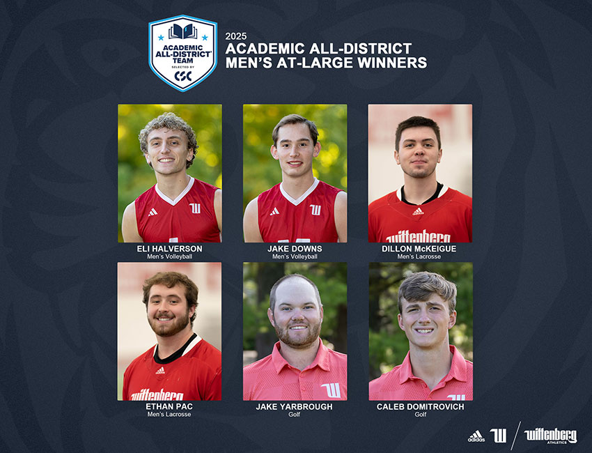 2025 Academic All District Men's At-Large